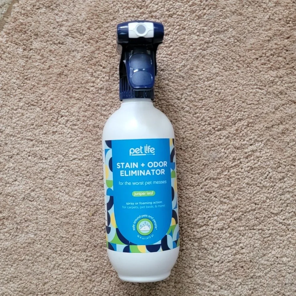 Pet Juniper Stain and Oder Remover 16 oz New!